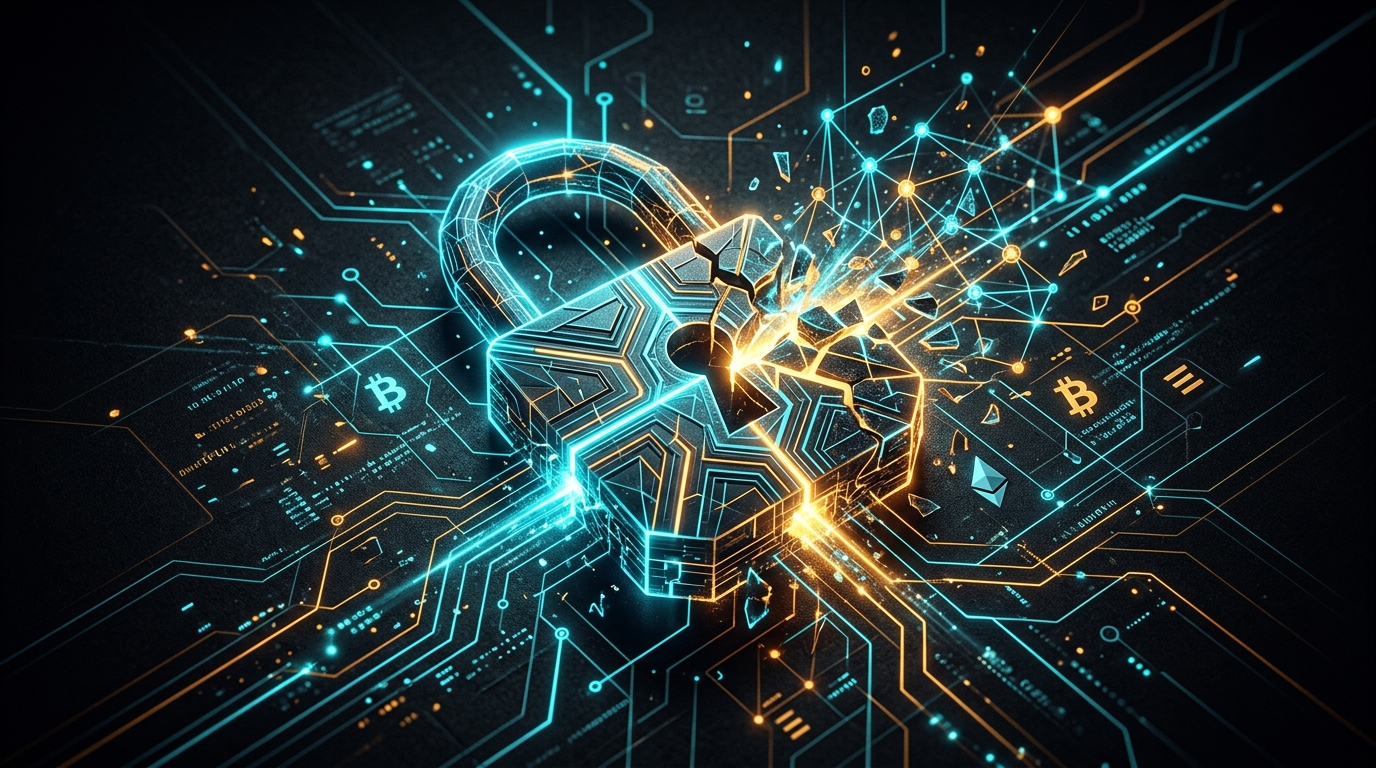 Editorial visualization of quantum cryptography risk